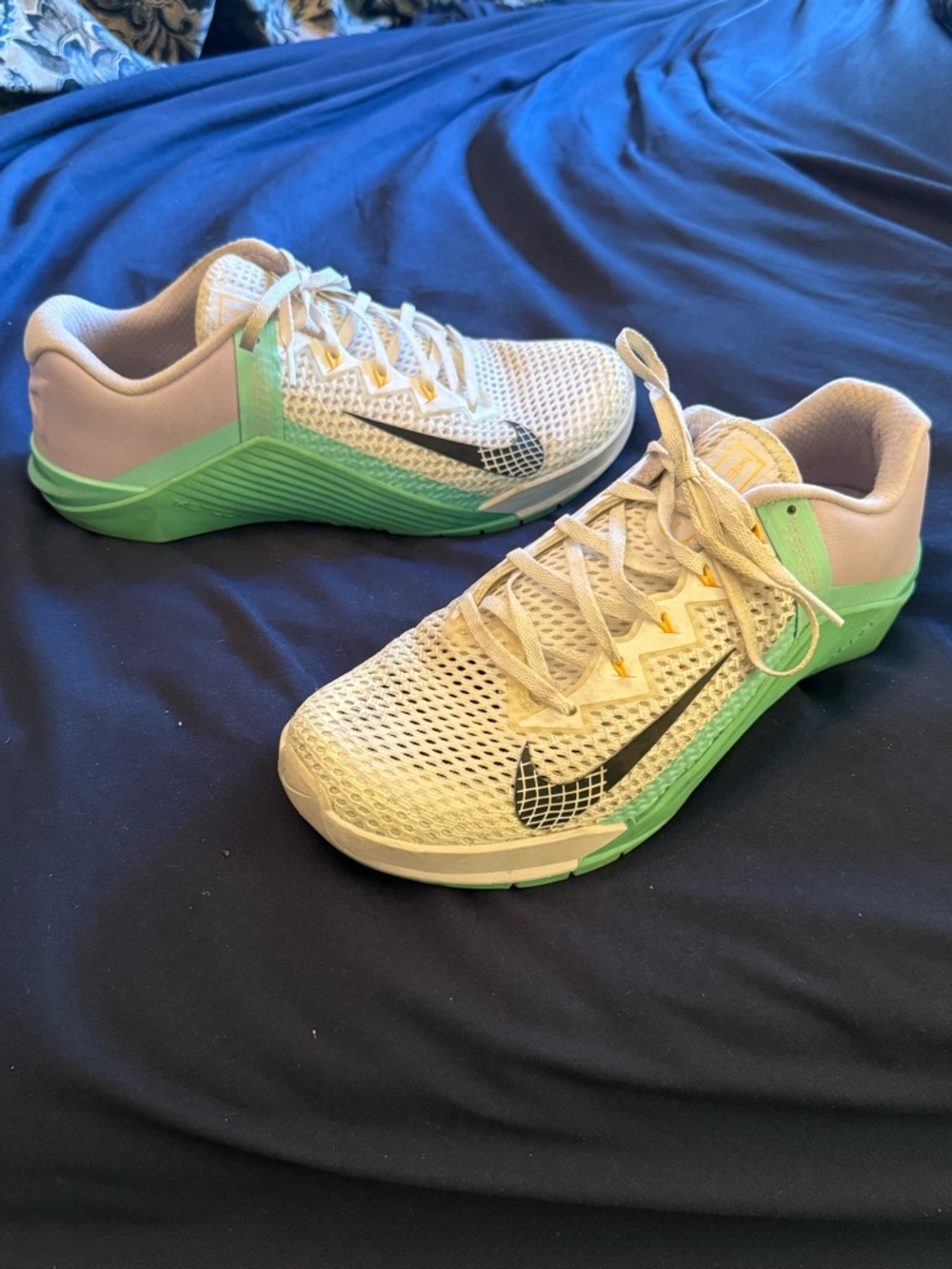 Nike Metcon 6 White, Lilac & Mint Green Athletic Shoes